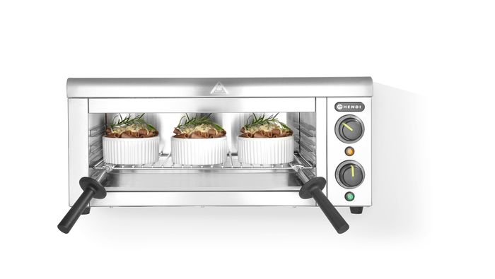 Salamandre avec fixation murale, HENDI, 230V/2000W, 610x450x(H)275mm — 264119