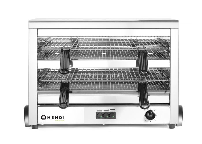 Quartz salamander MAXI GN 1/1, HENDI, 400V/4500W, 682x528x(H)455mm — 264331