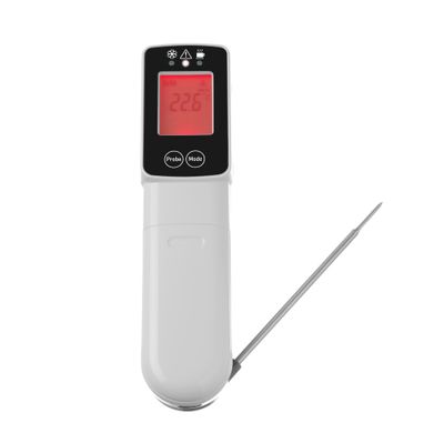 Infrarood thermometer met sonde, HENDI, 39x53x(H)158mm — 271254