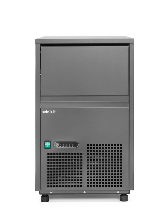 Machine à glaçons, Arktic, Noir, 230V/385W, 520x380x(H)637mm — 271391