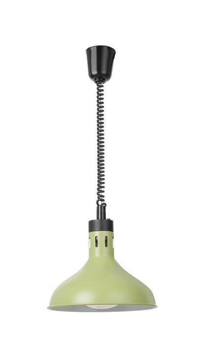 Warmtelamp verstelbaar, conisch/dome, HENDI, Groen, 230V/250W, ⌀295x(H)207mm — 273692