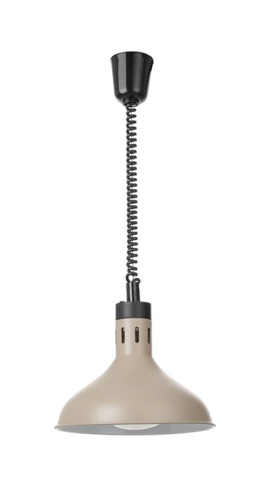 Warmtelamp verstelbaar, conisch/dome, HENDI, Beige, 230V/250W, ⌀295x(H)207mm — 273708