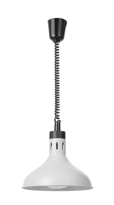 Lampe chauffante réglable, forme cloche, HENDI, Blanc, 230V/250W, ⌀295x(H)207mm — 273715