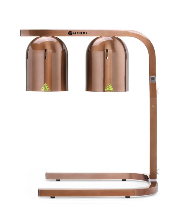 Portique chauffe-plat, infrarouge, HENDI, Cuivre, 230V/500W, 453x360x(H)790mm — 273722