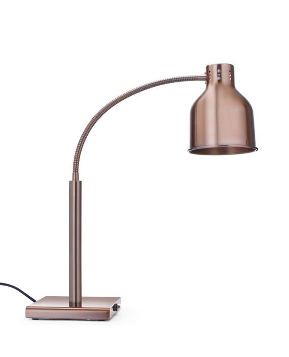 Lampe chauffante flexible, HENDI, Cuivre, 230V/250W, 268x203x(H)660mm — 273753