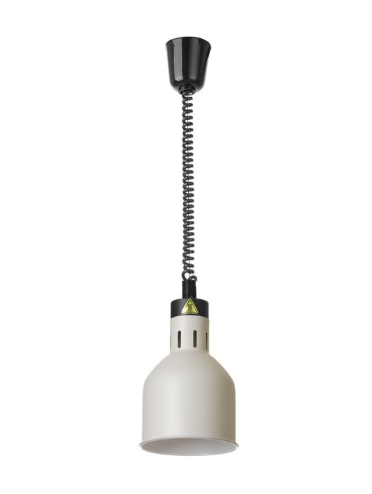 Lampe chauffante réglable, cylindrique, HENDI, Blanc, 230V/375W, ⌀175x(H)250mm — 273821