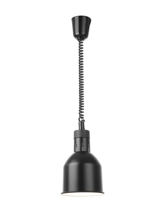 Lampe chauffante réglable, cylindrique, HENDI, Noir, 230V/250W, ⌀175x(H)250mm — 273852