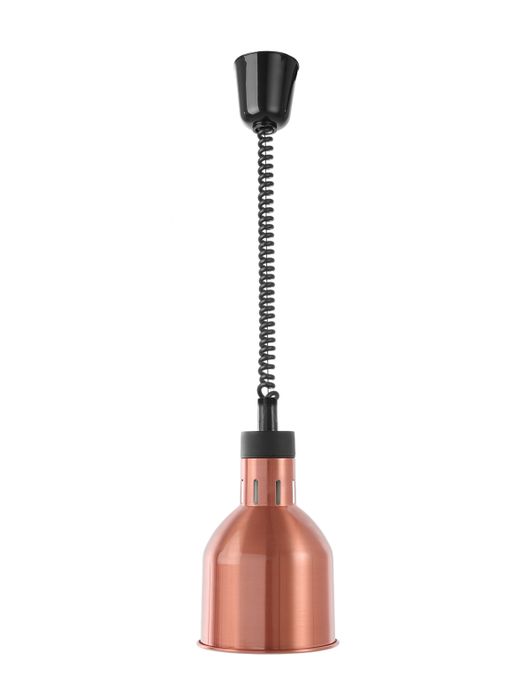 Warmtelamp verstelbaar, cilindrisch, HENDI, Koper, 230V/375W, ⌀175x(H)250mm — 273890