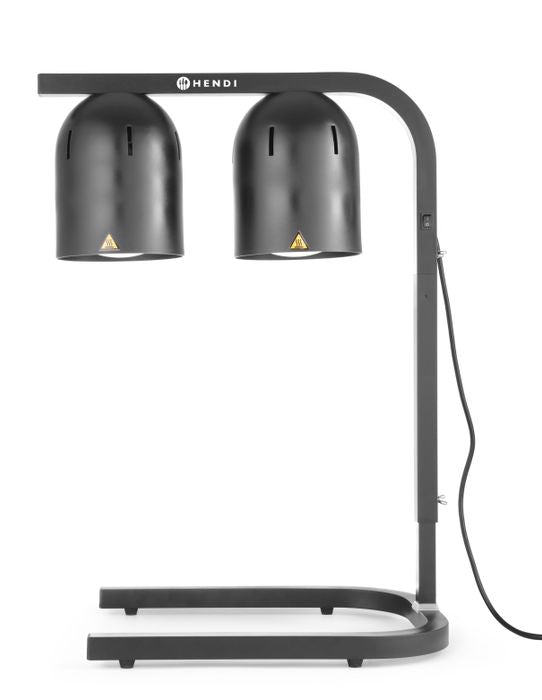Portique chauffe-plat, infrarouge, HENDI, Noir, 230V/500W, 453x360x(H)790mm — 273913