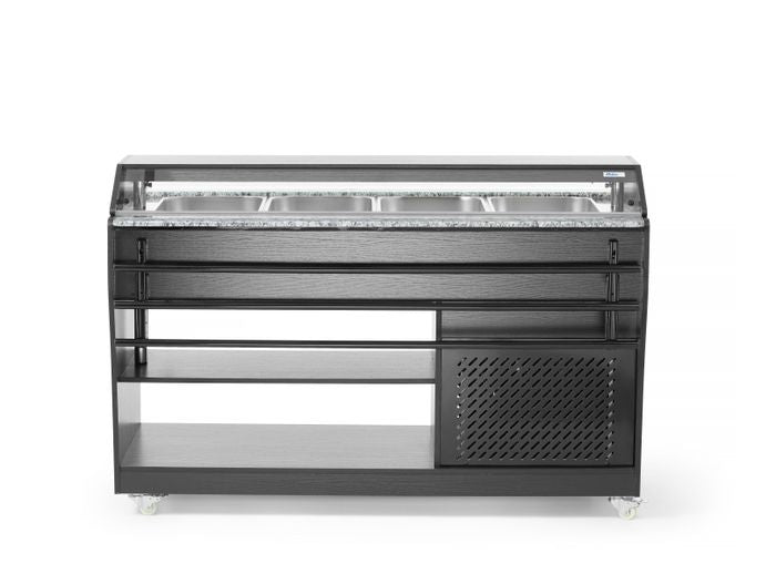 Saladebuffet display, Arktic, GN 1/1, 1490L, 230V/170W, 765x1490x(H)1370mm — 274057
