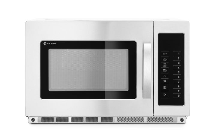 Four à micro-ondes programmable 1800W, HENDI, 34L, 230V/3000W, 572x520x(H)363mm — 281369