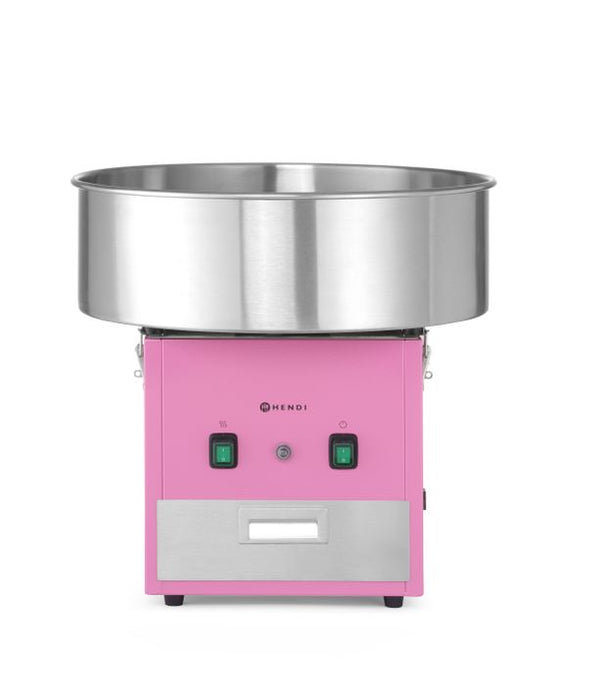 Machine à barbe à papa, HENDI, Rose, 230V/1130W, 520x520x(H)503mm — 282731