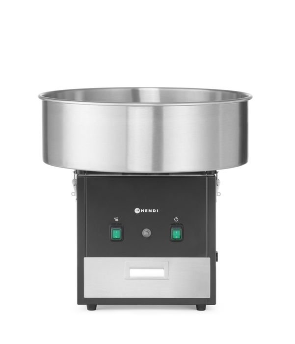 Suikerspinmachine, HENDI, Zwart, 230V/1130W, 520x520x(H)503mm — 282816
