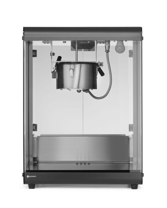 Popcornmachine, HENDI, 80L, Zwart, 230V/1155W, 560x445x(H)775mm — 282823