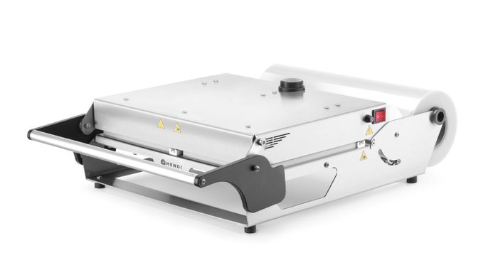 Scelleuse de barquettes DOUBLE, HENDI, 230V/1400W, 653x487x(H)190mm — 297315