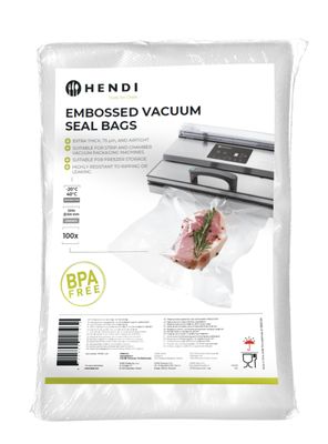 Sacs sous vide gaufrés, HENDI, 100 u., 200x300mm — 297438