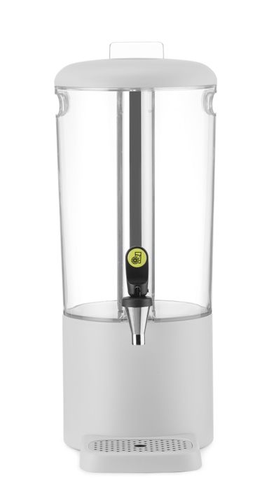 Fontaine à jus de fruit UNIQ, HENDI, designed by Robert Bronwasser, 8L, Blanc, 318x216x(H)532mm — 425053