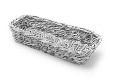 Bestekmand, HENDI, Lichtgrijs, 270x100x(H)45mm — 426081