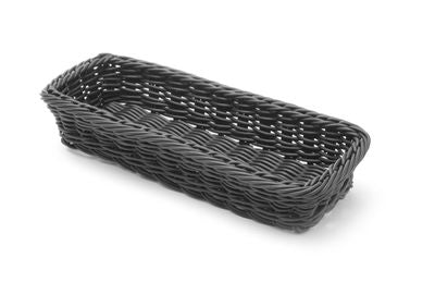 Bestekmand, HENDI, Zwart, 270x100x(H)45mm — 426098
