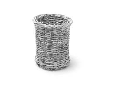 Bestekmand, HENDI, Lichtgrijs, ⌀100x(H)120mm — 426197