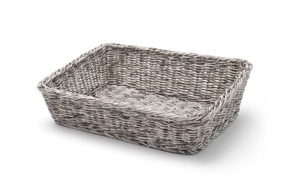Broodmand rechthoekig, HENDI, Lichtgrijs, 400x300x(H)120mm — 426661