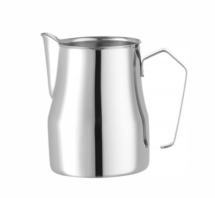 Melkkan met V-vormige schenktuit, HENDI, 0,7L, ⌀84x(H)130mm — 451014