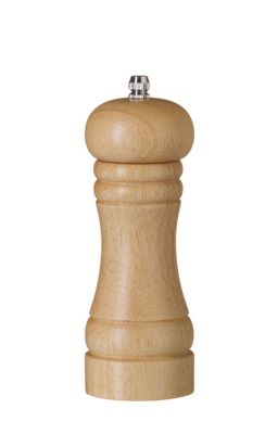 Houten zoutmolen, HENDI, Hout licht, ⌀57x(H)165mm — 469712