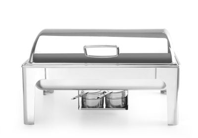 Chafing dish GN 1/1 finition poli mirroir, HENDI, Profi Line, 9L, 570x405x(H)320mm — 470213