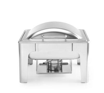Chafing dish GN 1/2 finition satiné, HENDI, Profi Line, 4L, 365x370x(H)280mm — 470268