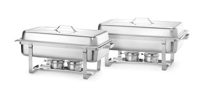 Chafing dish Gastronorme 1/1, HENDI, Kitchen Line, 9L, 2 u., 600x358x(H)295mm — 472613
