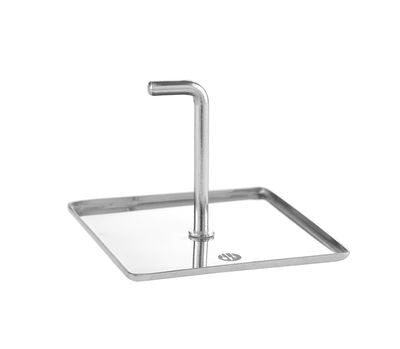 Voedselring en duwer vierkant, HENDI, duwer, 80x80x(H)55mm — 512234