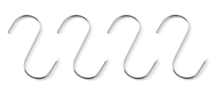Crochets de boucherie, HENDI, 4 u., 90x4mm — 513538