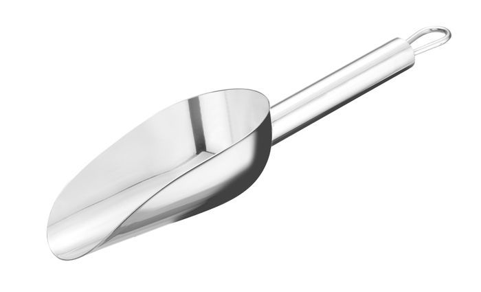 Schep, BarUp, 0,36L, Zilver, 335x100mm — 521465