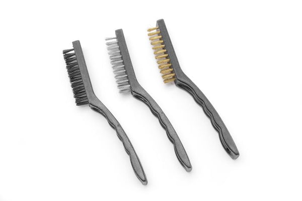 Set de brosses métalliques étroites - 3 pièces, HENDI, 3 u., (L)230mm — 525531