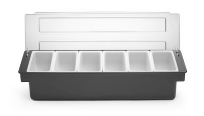 Boîte à ingrédients - 5 bacs, BarUp, 480x150x(H)100mm — 552032