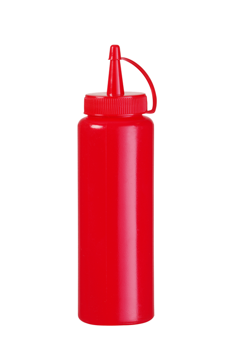 Flacon distributeur, HENDI, 0,35L, Rouge, ⌀55x(H)205mm — 557815