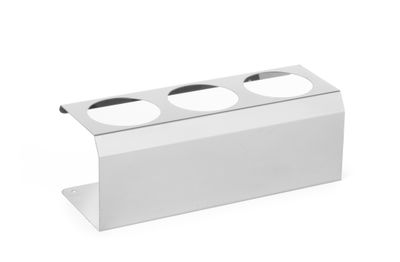 Support sauces, HENDI, 3 trous ø70 mm, 274x102x(H)98mm — 557983
