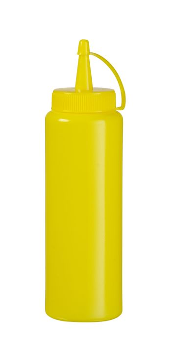 Flacon distributeur, HENDI, 0,2L, Jaune, ⌀50x(H)177mm — 558003