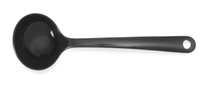 Cuillère à sauce, HENDI, 0,07L, Noir, 235x75mm — 563557