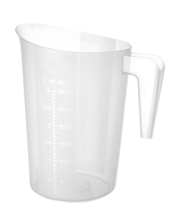 Broc mesureur empilable, HENDI, Budget Line, 3L, ⌀181x(H)233mm — 567845