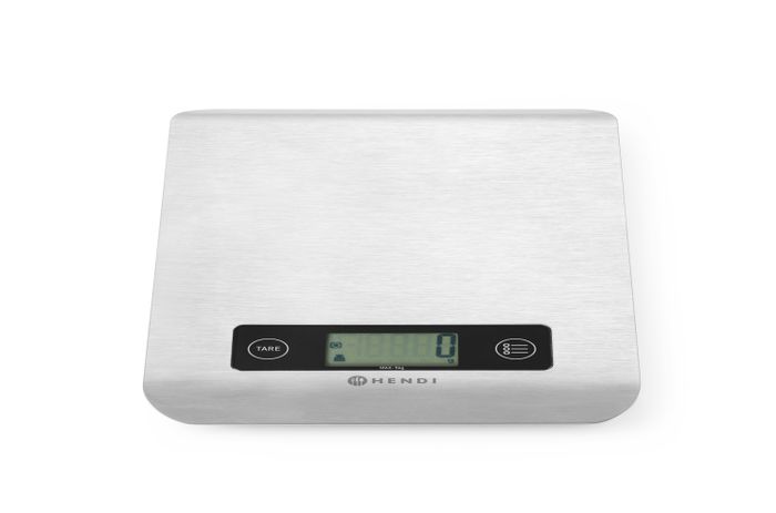Keukenweegschaal, 5 kg, HENDI, 169x218x(H)13mm — 580226