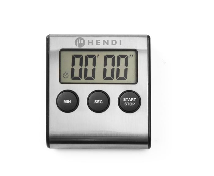 Minuteur de cuisine digitale, HENDI, 65x70x(H)17mm — 582022