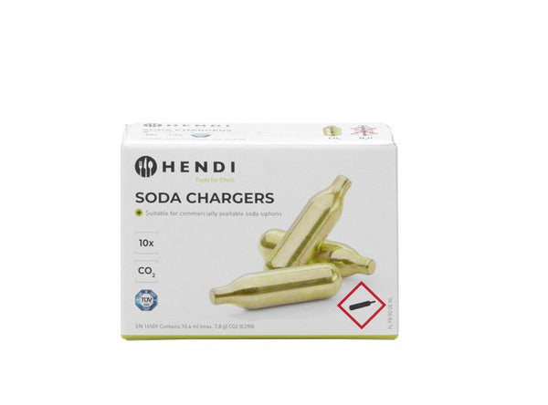 Capsules CO₂ - 10 pièces, BarUp, Or, 10 u — 588406