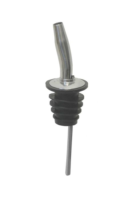 Langwerpige vrije doorloop schenktuit, BarUp, Zilver — 590140