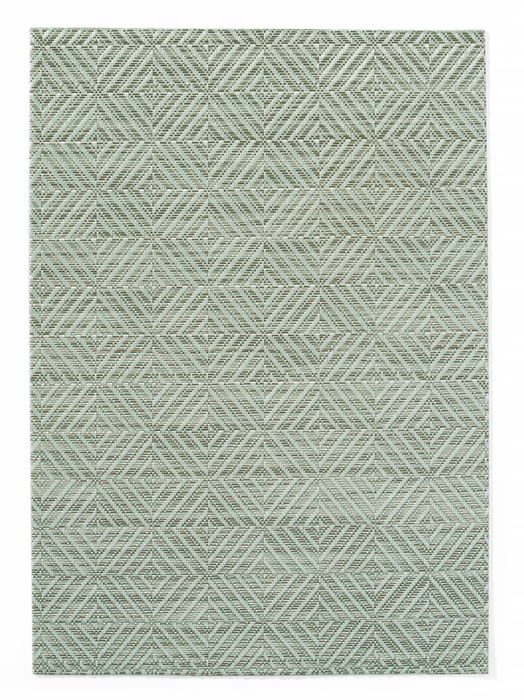 Placemat, geometrisch patroon, HENDI, Groen, 6 st., 450x300mm — 597934
