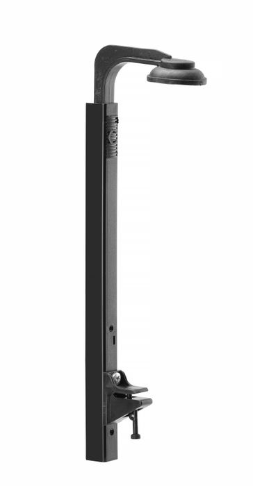 Support bouteille + verseur-doseur fixation murale, BarUp, Noir, 160x45x(H)350mm — 598818