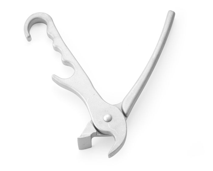 Pannengrijper, HENDI, (L)200mm — 617731