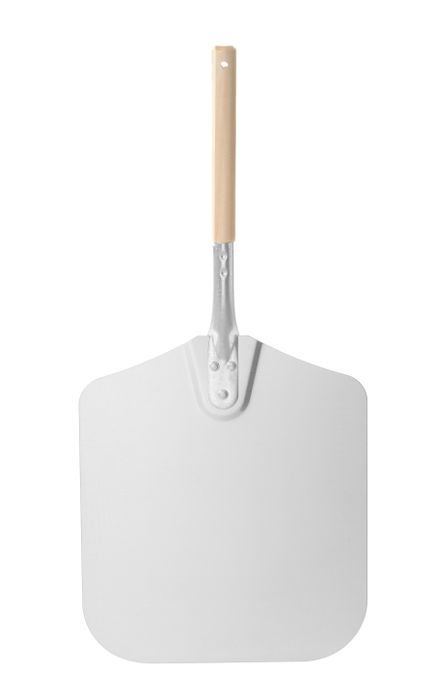Pizzaschep vierkant met korte handgreep, HENDI, 305x660mm — 618035