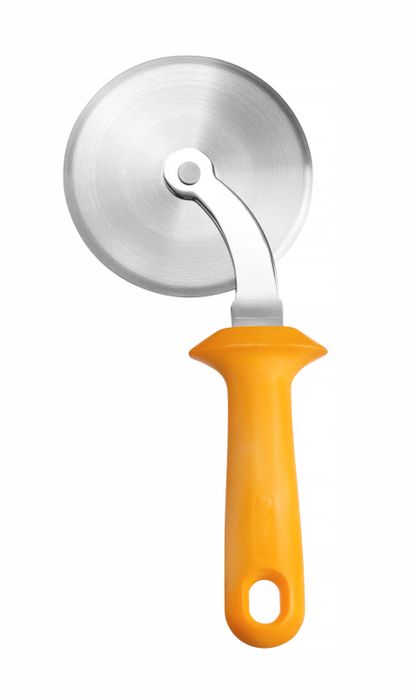 Pizzasnijder “Pizzer”, heavy-duty, HENDI, designed by Robert Bronwasser, Oranje, ⌀97x240mm — 618127