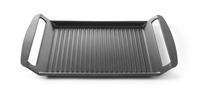 Grillplaat voor inductiekookplaten, HENDI, 390x260x(H)35mm — 629130